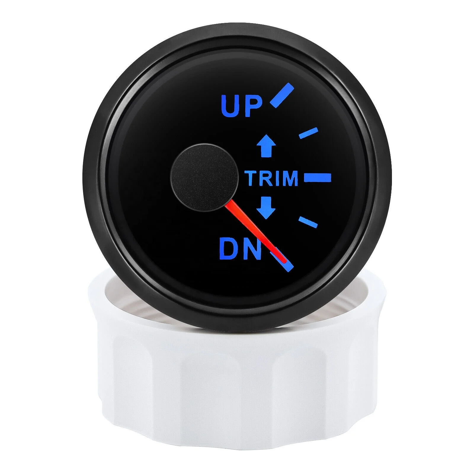 H3b920ca1c8504a5cb9a3efe263a20b32A.webp Hot Boat Marine Yacht Gauge 52mm Trim Gauge 12/24V 0-190ohm 167-10ohm - Image 1