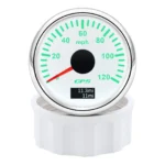 2024 Hot Selling 3-1/3 85 mm 0~200 km/h Waterproof Boat KMH White Face Yacht GPS Speedometer - Image 2