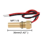 52mm Water Temperature Temp Gauge 100-250?H with 1/8NPT Temp Sensor for Boat Car - Image 6