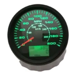 Speedometer LCD MPH Digital Odometer 7 Colors Back Light Car Racing Part