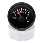 110mm Boat GPS Speedometer 120MPH Tachometer 8000RPM Black & 52mm Fuel Level Oil Pressure Water Temp Volt Gauge - Image 3