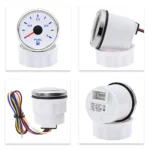 Universal Gasoline Diesel 52mm Fuel Oil Level Gauge With Stainless Cover 9-32V - Image 6