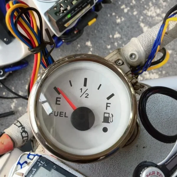 52mm Tank Fuel Level Meter Gauge 240-33 0-190 Ohm Motorcycle Gauge