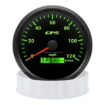 GPS 85mm 3 3/8 Inch Electrical Auto Meter Needle Speedometer 120 MPH - Image 5