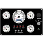 Hot Sale 300*190mm 8-16V 0-5bar Waterproof Rust-proof Marine Dashboard Switch Panel Boat Dashboards With Cover Box