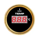 52mm Universal Led Car Digital Water Temp Car Temperature Gauge Meter - Image 5