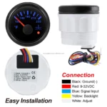 52mm Defi 7 Color Car Modified Meter Water Temperature Gauges - Image 6