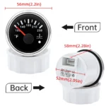 52mm Water Temperature Temp Gauge 100-250?H for Boat Car - Image 3