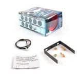 2'' 52mm 7 Color Light 0-8000 Auto RPM Meter White Face Car Tachometer Tacho Gauge Universal 12v - Image 4