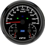 110mm 3 in 1 Meter GPS 120KM With Turn Signal Oil Level Voltage 8-16V - Image 5