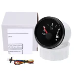 52mm Universal Car Marine Boat Fuel Level Gauge Tank Indicator 12/24V 240-33ohms 0-190ohms