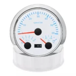 85mm White Tachometer 6000RPM With Oil Pressure 10Bar Water Temp Gauge for Boat - Image 5