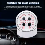 85mm Boat 4 in 1 Multifunction Gauge Fuel Level 240-33ohm Oil Pressure Temp Volt - Image 6