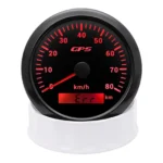 85mm Black GPS Speedometer 80km/h Gauge Waterproof for Marine Boat Car Truck - Image 2