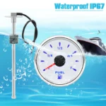 52MM Marine Car Truck Boat Fuel Tank Level Indicator Gauge 0-190ohms 240-30ohms 7 Color - Image 4