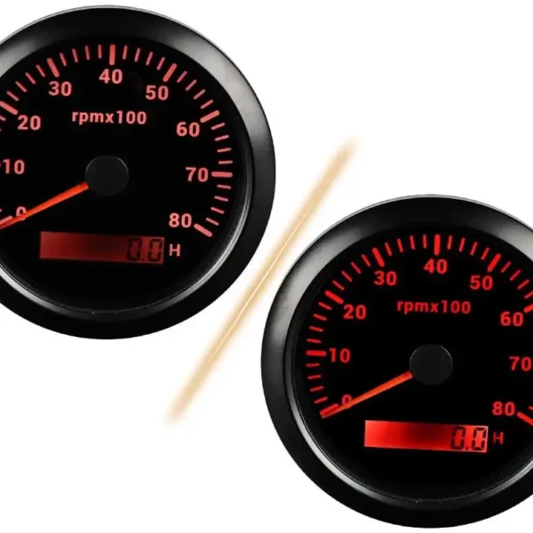 Pulse Engine Tachometer Rpm Speed Meter