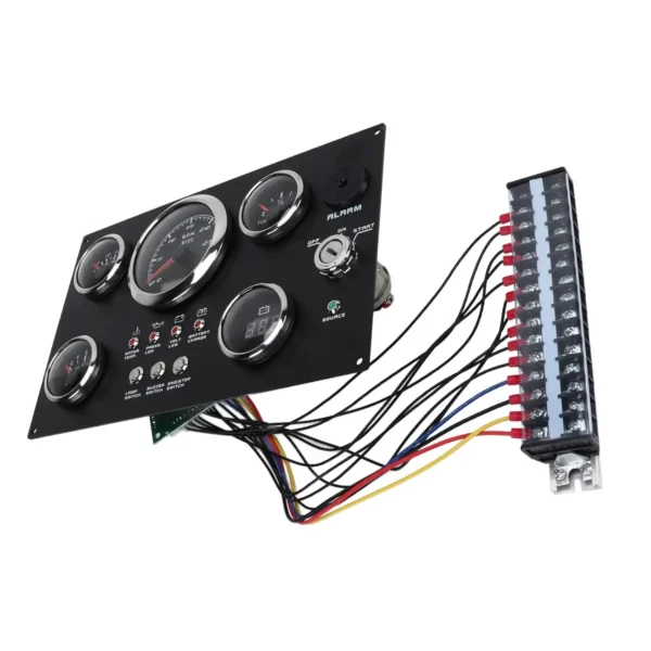 12V Boat Instrument Marine Gauge Panel