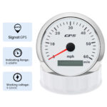 85mm Waterproof GPS Speedometer 0-60MPH Odometer Gauge for Boat Motorcycles Car - Image 3