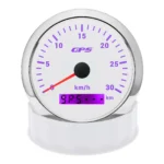 85MM White GPS Speedometer Gauge 0-30KM/H Waterproof for Marine Boat Car ATV - Image 6