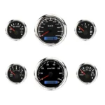 Car Color LED Speedometer Gauge Meter Set