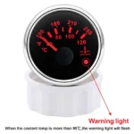52mm(2) Car Water Temp Temperature Gauge Meter Indicator 40-120 12V 24V - Image 4