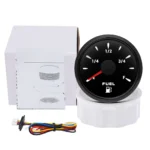 52mm Fuel Level Gauge 0-190ohms for Car Truck Marine 7 Colors LED - Image 6