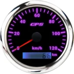 Car Motorcycle 85mm 120km/h Total Mileage Adjustable GPS Speedometer - Image 6