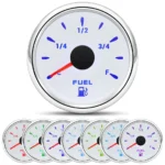 5 Gauge Set GPS Speedometer 0-160MPH With 52mm Fuel/Temp/Volt/Oil Pressure Gauge - Image 3