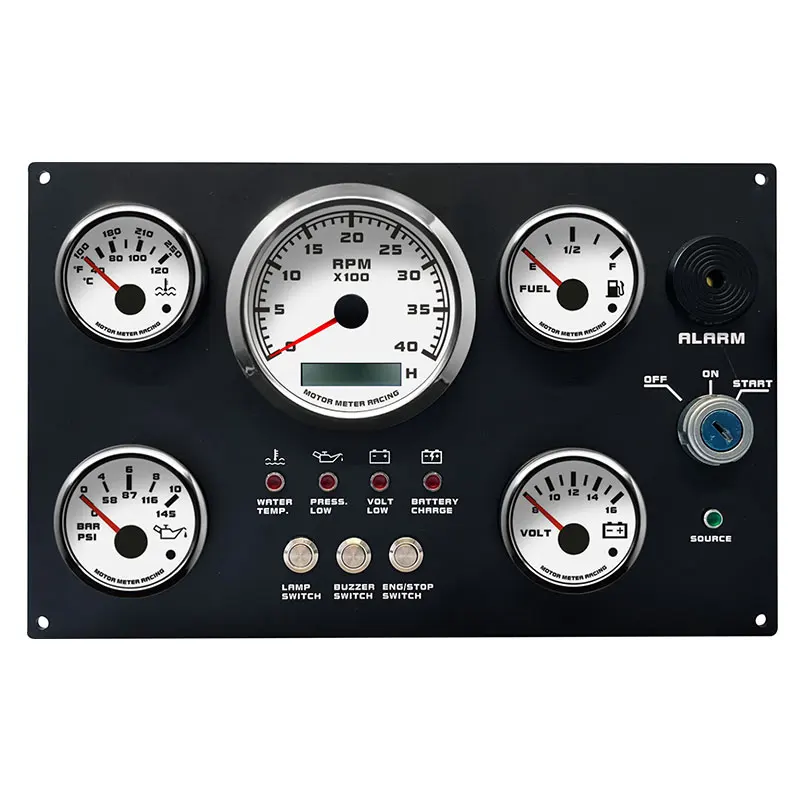 H52c6a2117ca94dc2bf39e6dff9b30d36W.webp 300*190mm Boat Accessories Marine Dashboard Instrument Panel - Image 1
