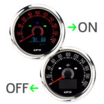 85MM GPS Speedometer 200km/h Gauge with Trip COG for Boat Car Truck Waterproof - Image 2
