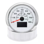 85MM GPS Speedometer 0-80MPH&120km/h Gauge for Boat Car Truck Waterproof - Image 3