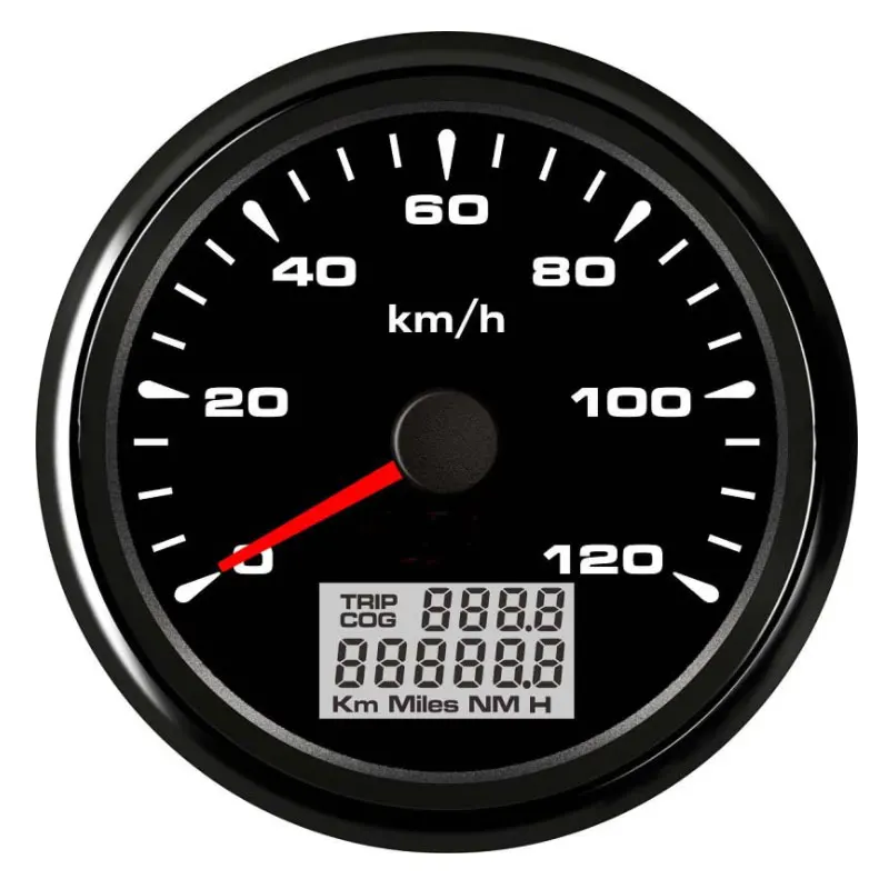 H549df0e5e12b4a3a877494f09b820cd5z.webp Motorcycle Scooter GPS Speedometer Odometer 120km/h With Tripmeter COG GPS Sensor - Image 1
