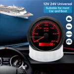 6000RPM Motorcycle for Auto Meter LCD 7-Color Backlight Gauge Tachometer - Image 3