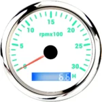 Magnet Generator Gauge diesel Engine Hour Meter Tachometer Rpm Meter