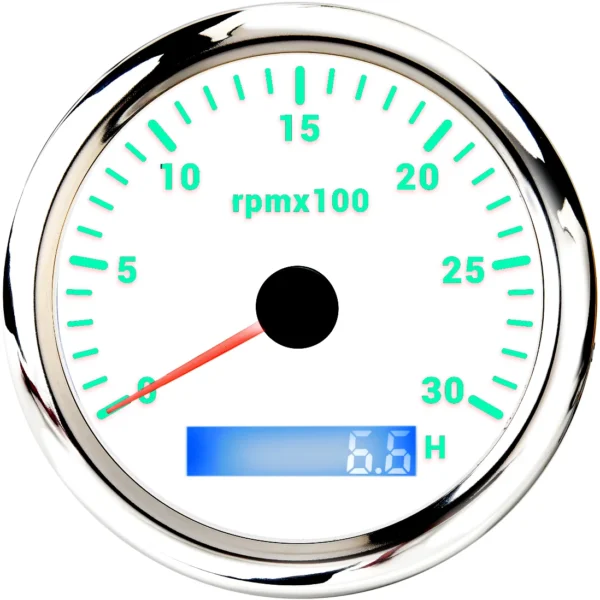 Magnet Generator Gauge diesel Engine Hour Meter Tachometer Rpm Meter