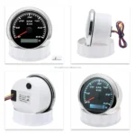 Various Backlights 12/24V White Face 85mm Waterproof Marine Auto Tachometer 6000 RPM - Image 5