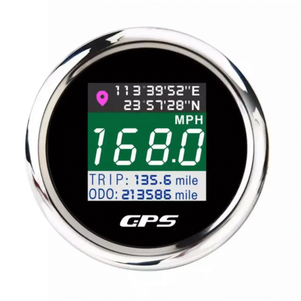 Universal Cluster Motorcycle Boat Car GPS Speedometer Digital Gauge