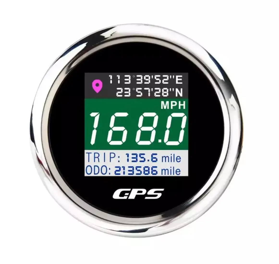 H55f408515b43436b978da8a188d9ebf6R.png Universal Cluster Motorcycle Boat Car GPS Speedometer Digital Gauge - Image 1