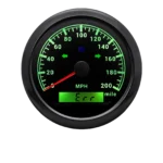 85MM 7 Colors LED Digital GPS Speedometer 0-200MPH With Turning Light for Car - Image 5