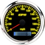 200 Miles Instrument Round Motorcycle Speedometer - Image 4
