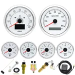 6 Gauge Set 85mm GPS Speedometer 0-160MPH Tachometer for Car Marine Boat Truck