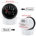 52mm 0-10Bar Pressure Gauge Meter Gauge for Boat Marine Sensor 1/8 NPT - Image 4