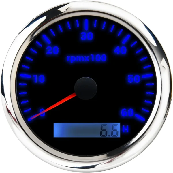 85mm Rev Counter Auto Gauge Classic 6000 RPM Meter Tachometer for Car