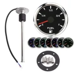 7 Colors 52mm Meter Retro Motorcycle Fuel Gauge - Image 3