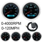 GPS Speedometer RPM Car 6 Gauges Set - Image 2
