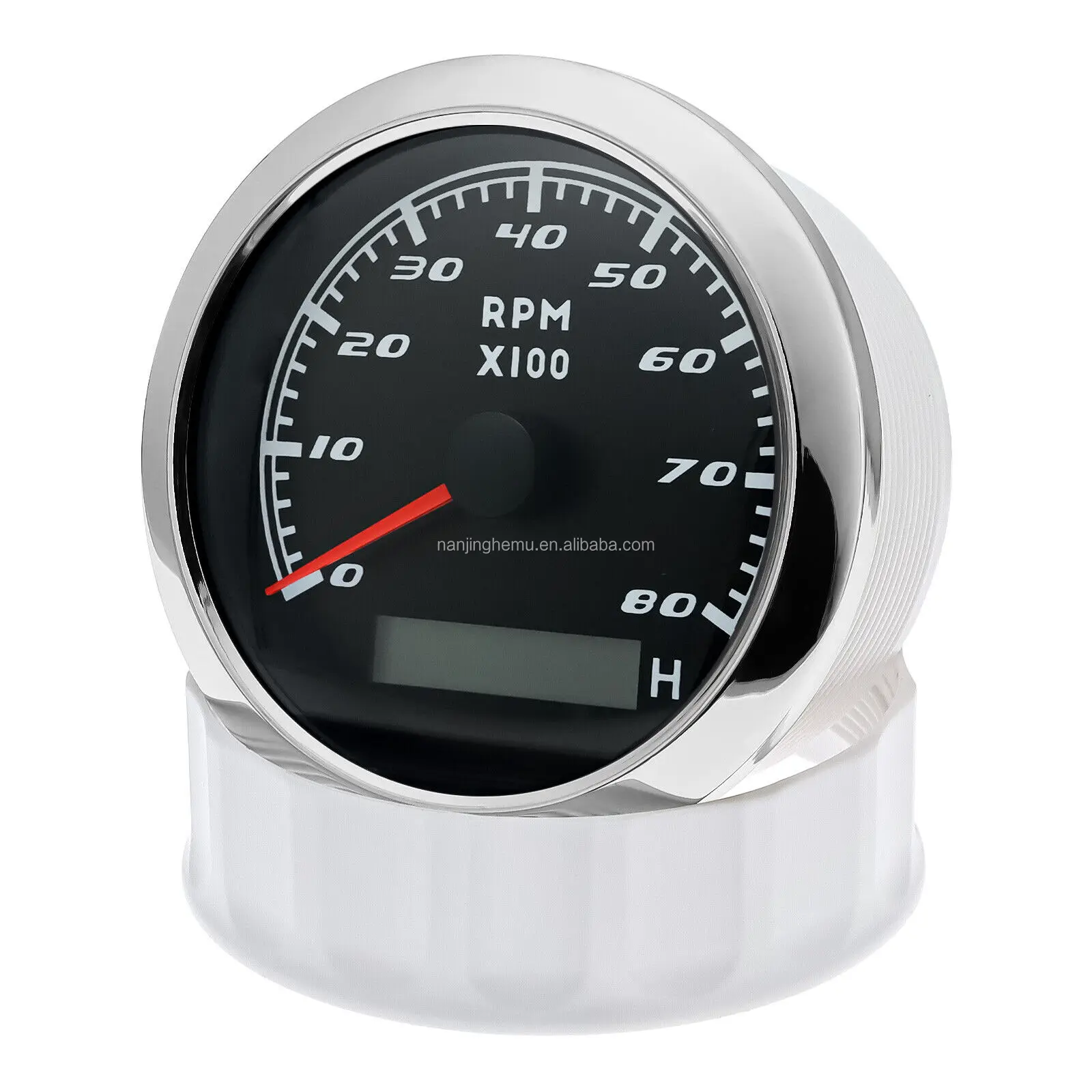 H5b2f55078b61453db71e24c28cb0955dp.webp High Quality Auto Parts Diesel Tachometer 85mm Analog 6000 RPM Marine Tachometer Gauge - Image 1