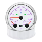 85mm Boat 3 in 1 Multifunction Gauge GPS Speedometer with Fuel Level Voltmeter - Image 6