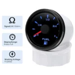 52mm Fuel Level Gauge 0-190ohms for Car Truck Marine 7 Colors LED - Image 5