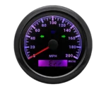 85MM 7 Colors LED Digital GPS Speedometer 0-200MPH With Turning Light for Car - Image 3