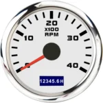 52mm 3 Cylinder Analog Tachometer 8000 RPM Meter for Gasoline Engines Rev Counter - Image 5